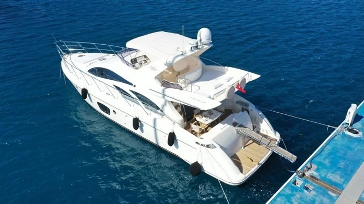 Аренда моторной яхты Azimut 55 Sea Eagle в Мармарисе  - Турция